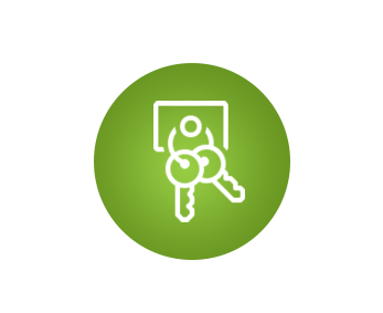 home-green-get-your-house-keys icon